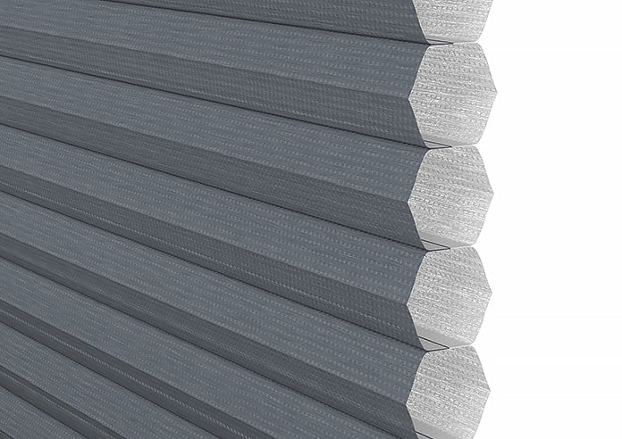 Halo, Slate Grey - Stick Fit Slim Honeycomb Blind - Image 4